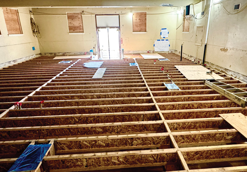 University Branch meeting room foundation