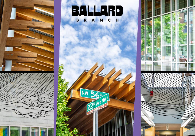 Ballard Branch postcard front