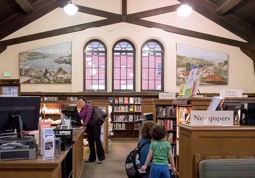 Still-life landscape murals