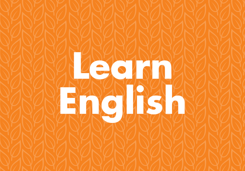 Learn English graphic